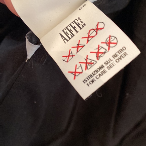 Philosophy di Alberta Ferretti, black leather jacket, size xs - Picture 13 of 13